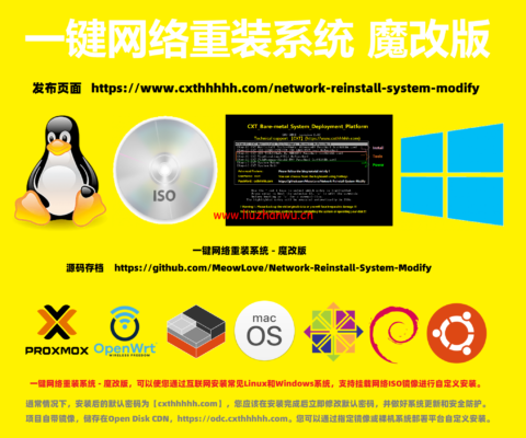 CXTHHHHH一键网络重装系统魔改版3.1.0_适用于通过Internet网络安装纯净版Linux及Windows系统-主机之家测评