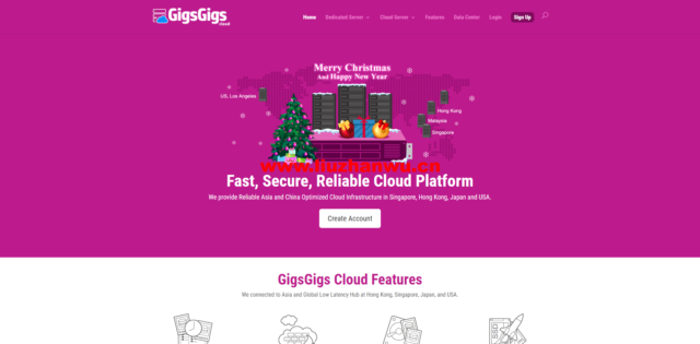 GigsGigsCloud：2022年4月最新优惠码，香港/洛杉矶/日本CN2 GIA线路，-主机之家测评