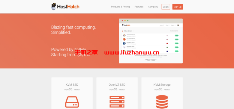 #黑五#HostHatch：AMD EPYC CPU，香港vps/日本vps/新加坡vps等，1核@AMD EPYC/2GB内存/15GB SSD空间/2TB流量/1Gbps端口，$34/2年-主机之家测评
